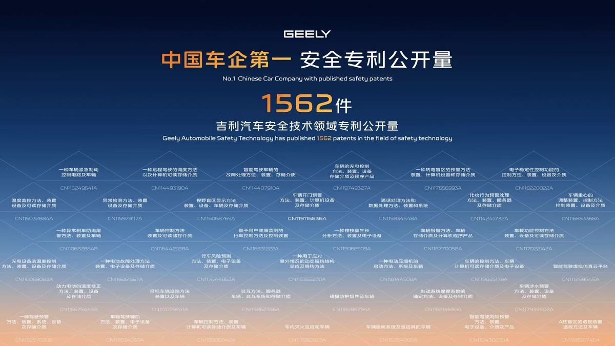 吉利發(fā)布“神盾金磚”電池品牌，銀河戰(zhàn)艦全球首發(fā)