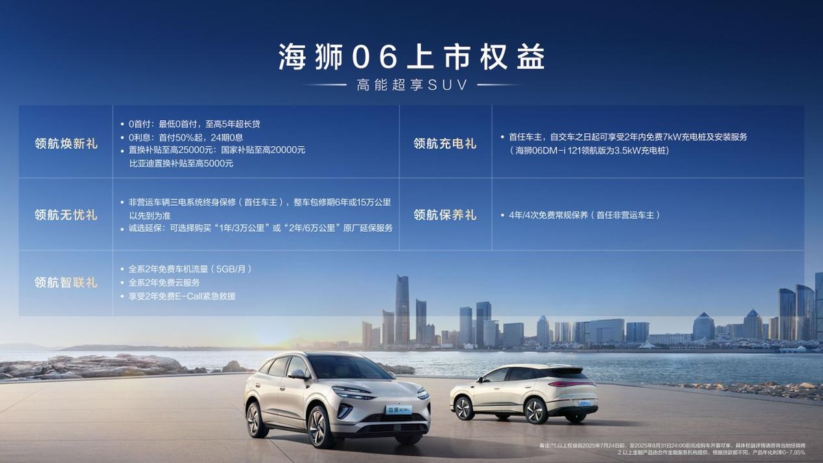 2025最值得期待的中型SUV 比亞迪海獅06正式上市 售價13.98萬起